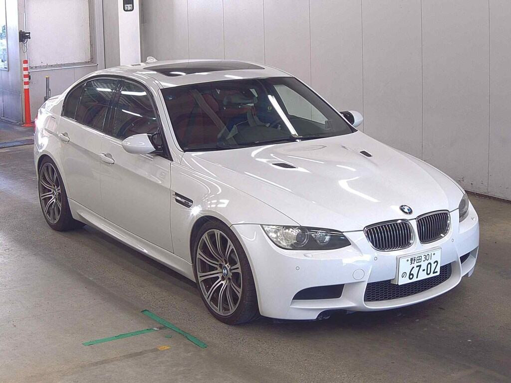 BMW M3 2009 z aukcji japońskiej