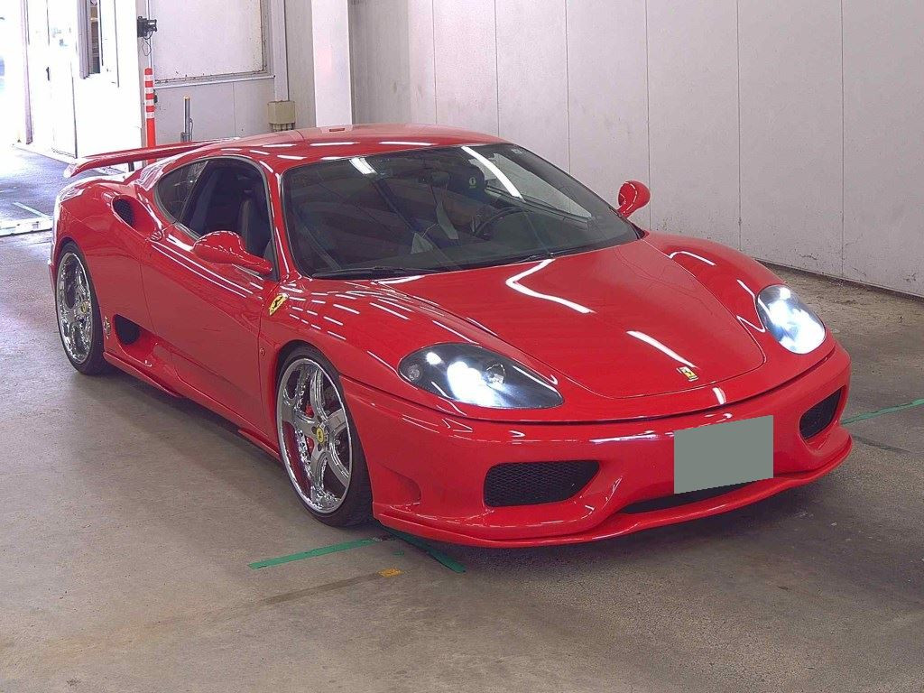 Ferrari 360 2001 z aukcji japońskiej