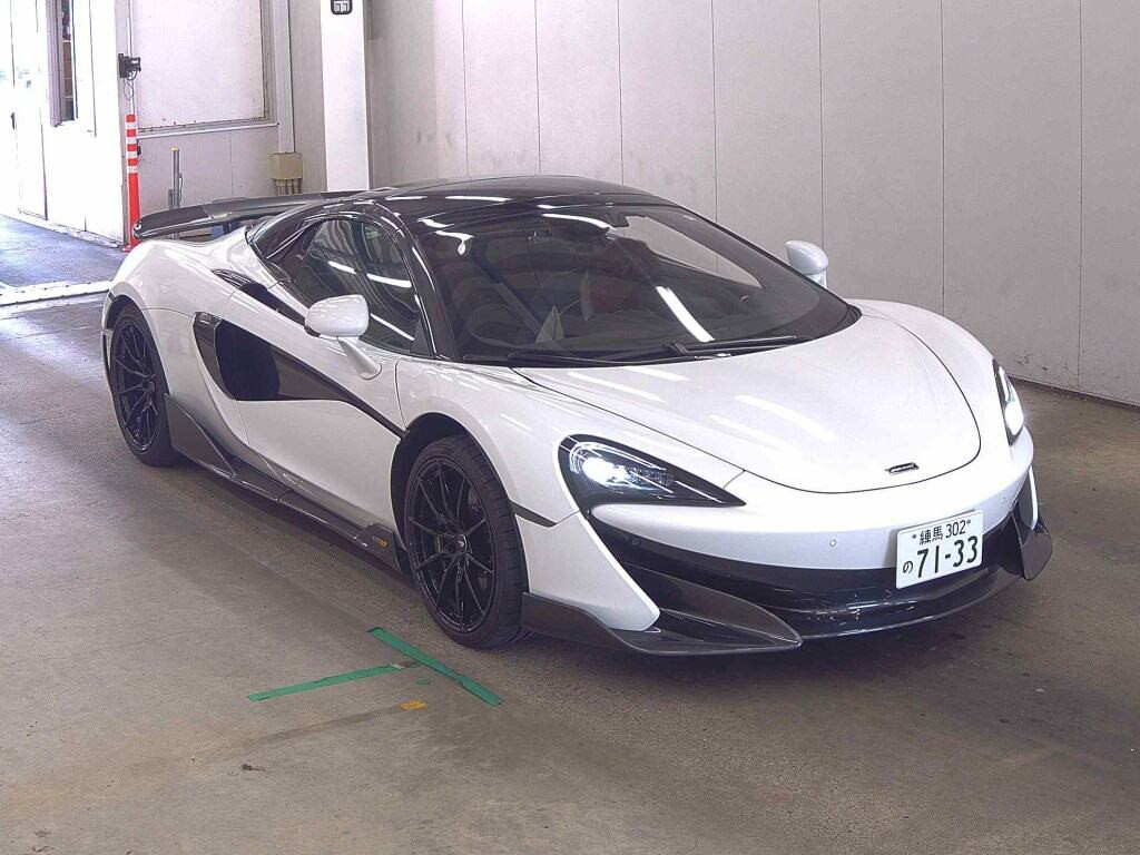 McLaren 600LT Spider 2020 z aukcji japońskiej