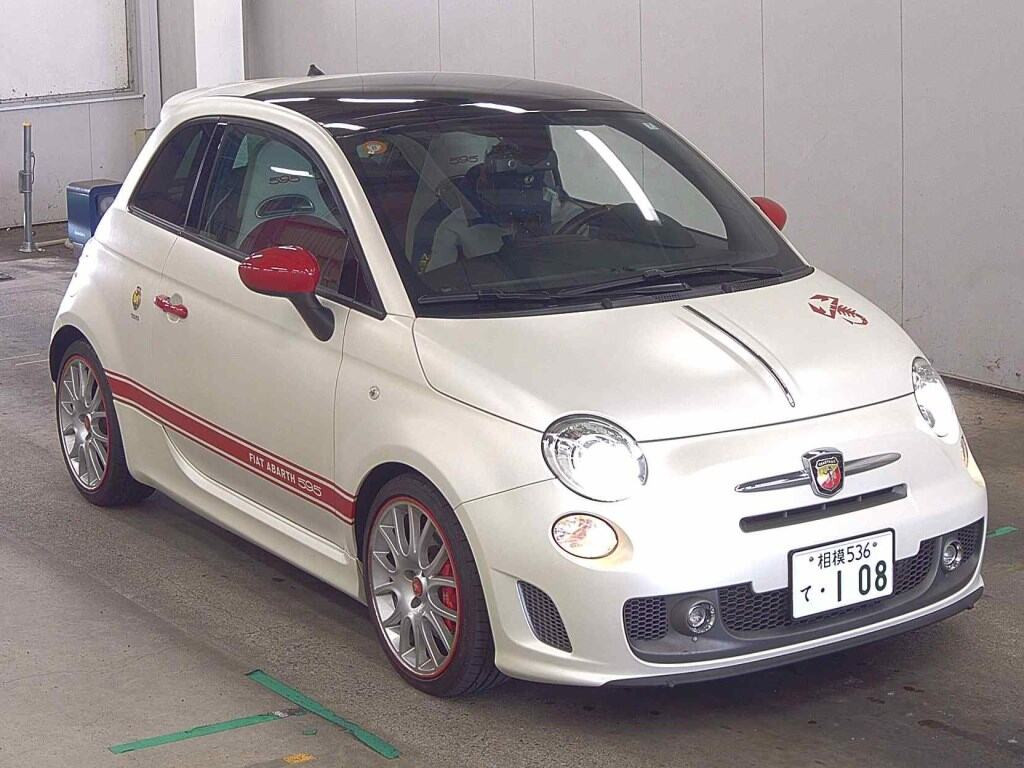 Abarth 595 2014 z aukcji japońskiej