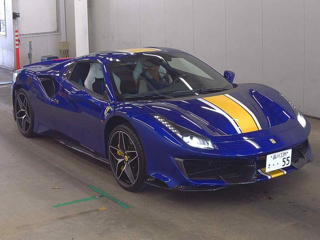 Ferrari 488 Pista 2020 z aukcji japońskiej