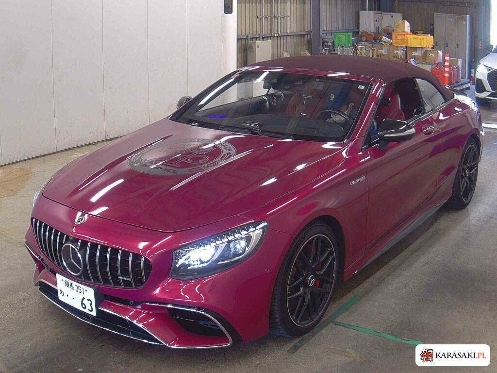 2020 Mercedes-AMG S-Class Op 4WD S63 4MATIC+ Cabriolet 3