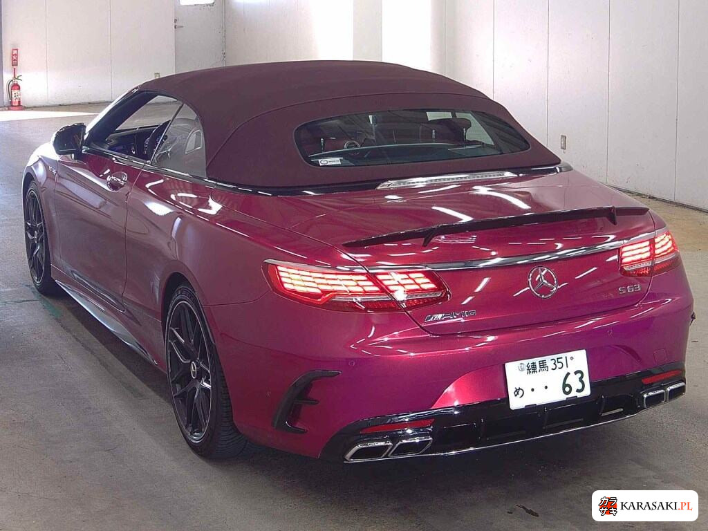 2020 Mercedes-AMG S-Class Op 4WD S63 4MATIC+ Cabriolet 2