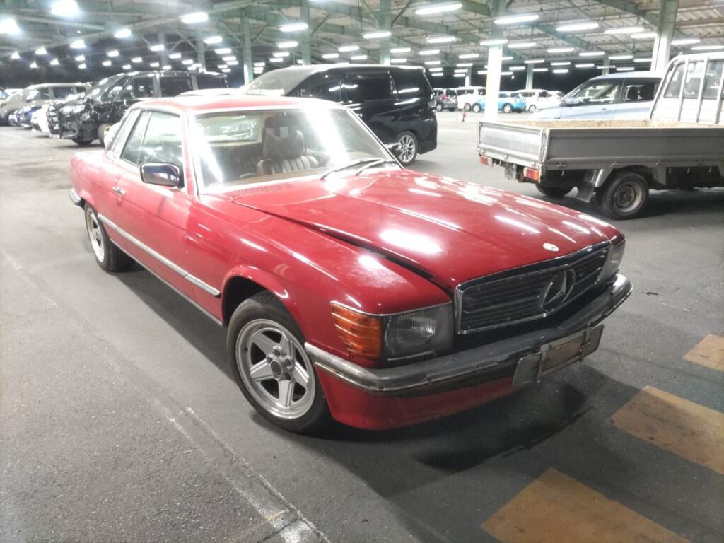 Mercedes-Benz SL 1978 z aukcji japońskiej