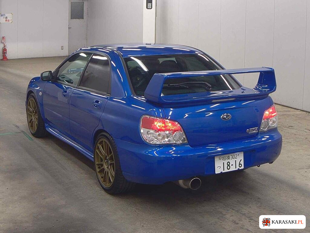 Subaru Impreza 2006 z aukcji japońskiej