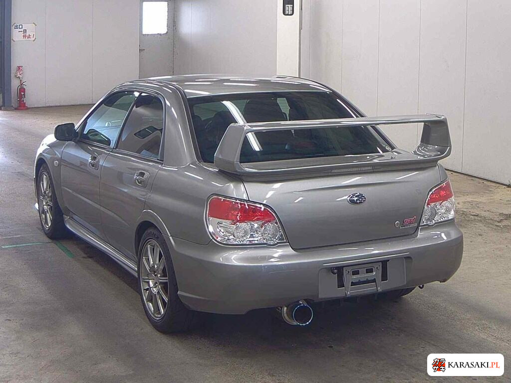 Subaru Impreza 2007 z aukcji japońskiej