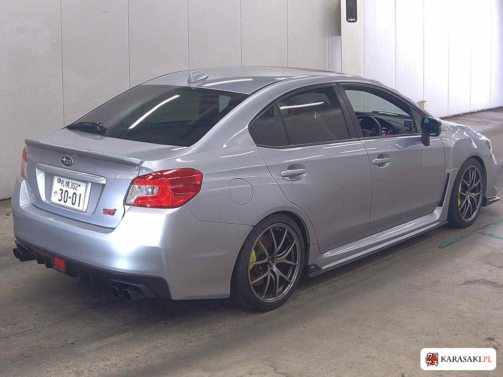 Subaru WRX STI 2018 z aukcji japońskiej