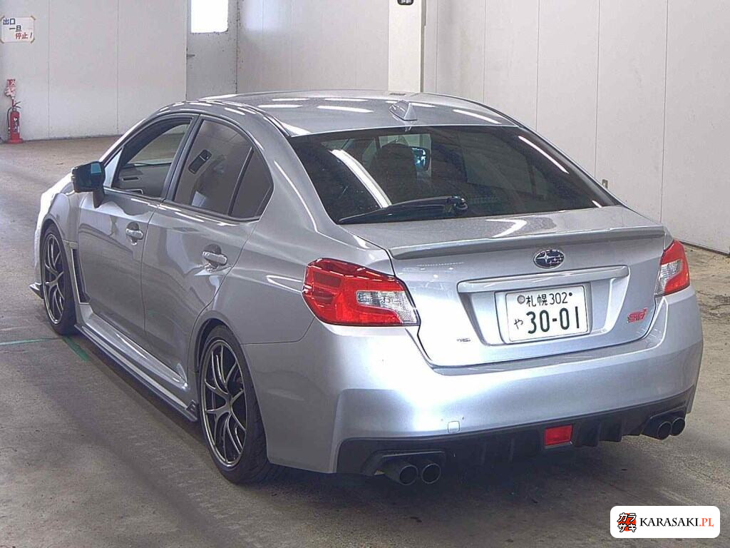 Subaru WRX STI 2018 z aukcji japońskiej