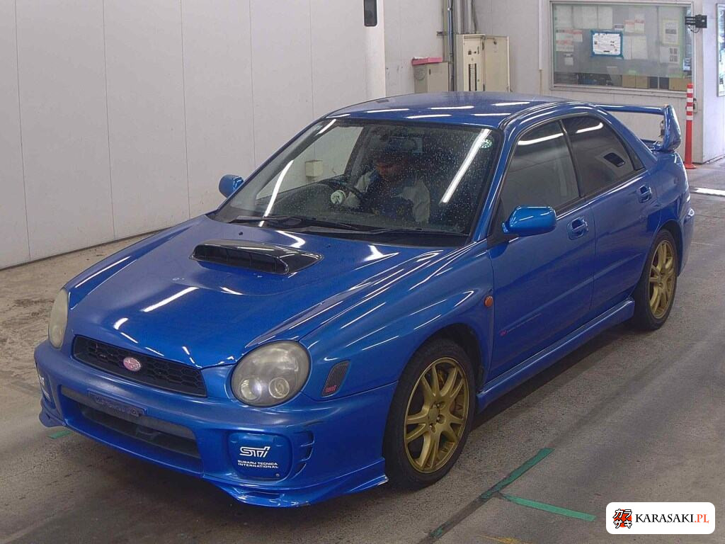 Subaru Impreza WRX 2001 z aukcji japońskiej