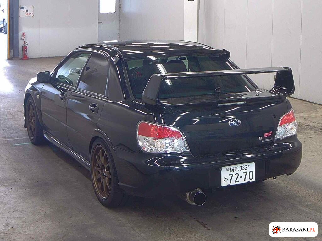 Subaru Impreza WRX 2006 z aukcji japońskiej