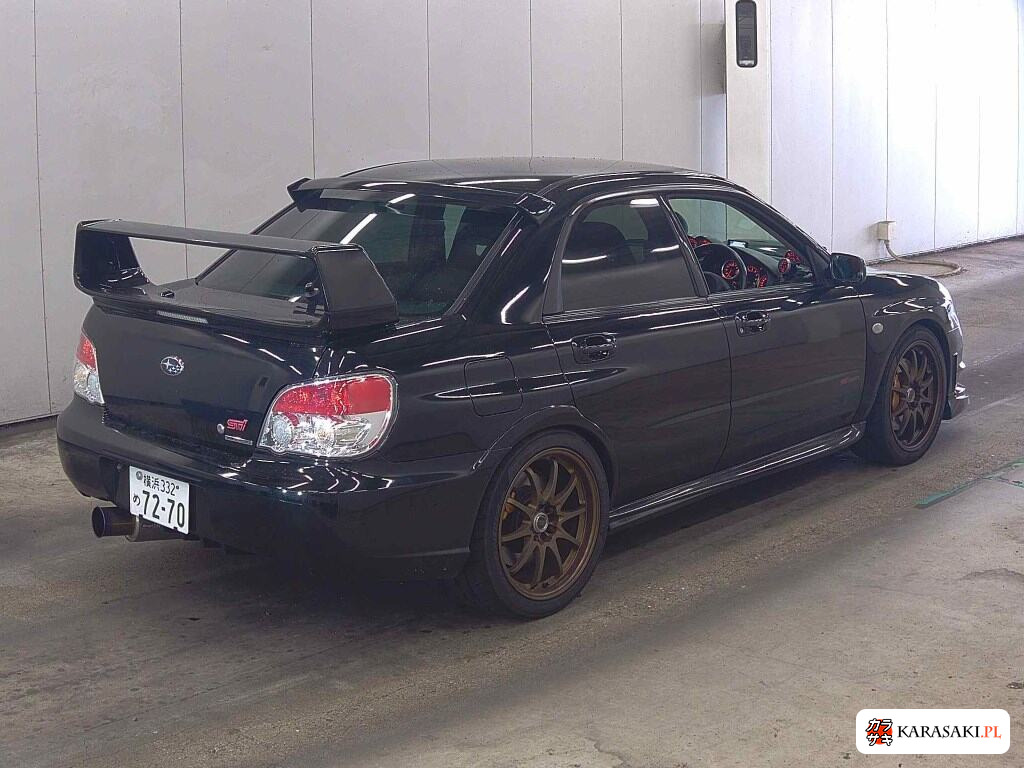 Subaru Impreza WRX 2006 z aukcji japońskiej