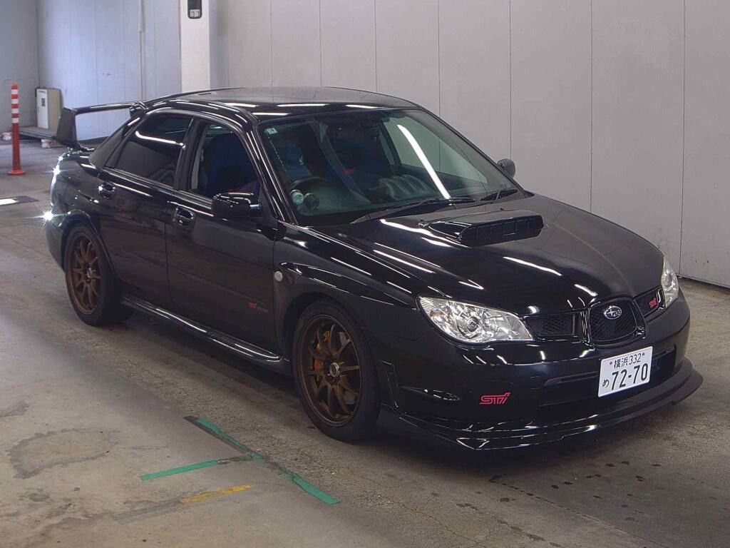 Subaru Impreza WRX 2006 z aukcji japońskiej
