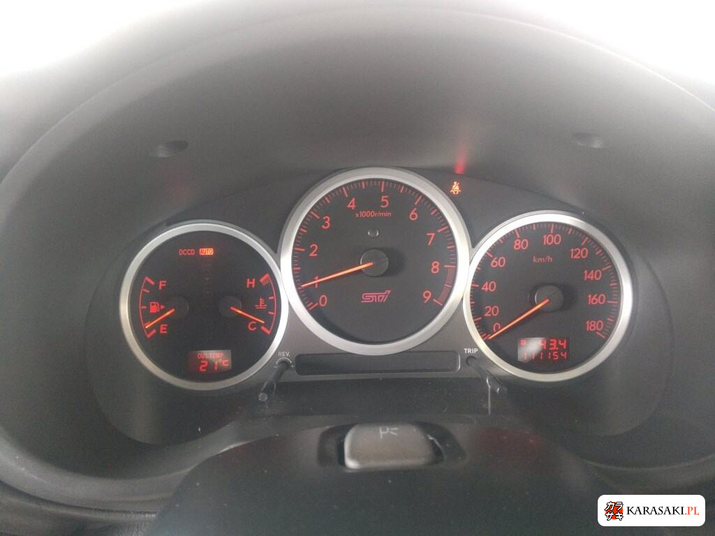 Subaru Impreza WRX 2005 z aukcji japońskiej