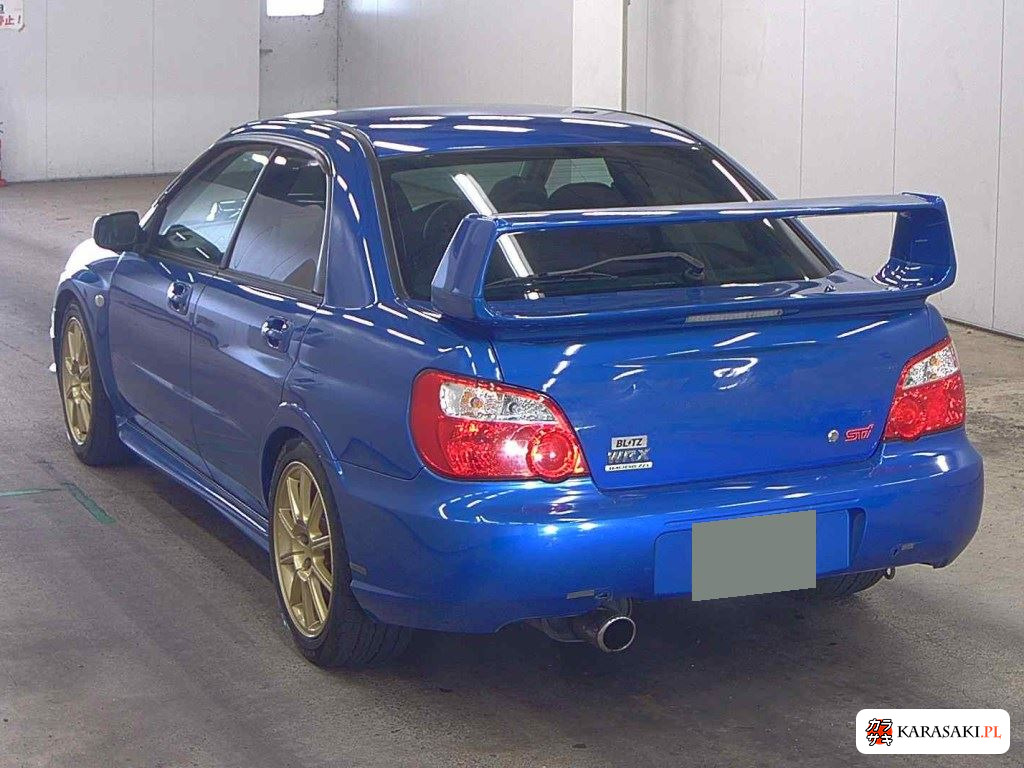 Subaru Impreza WRX 2005 z aukcji japońskiej