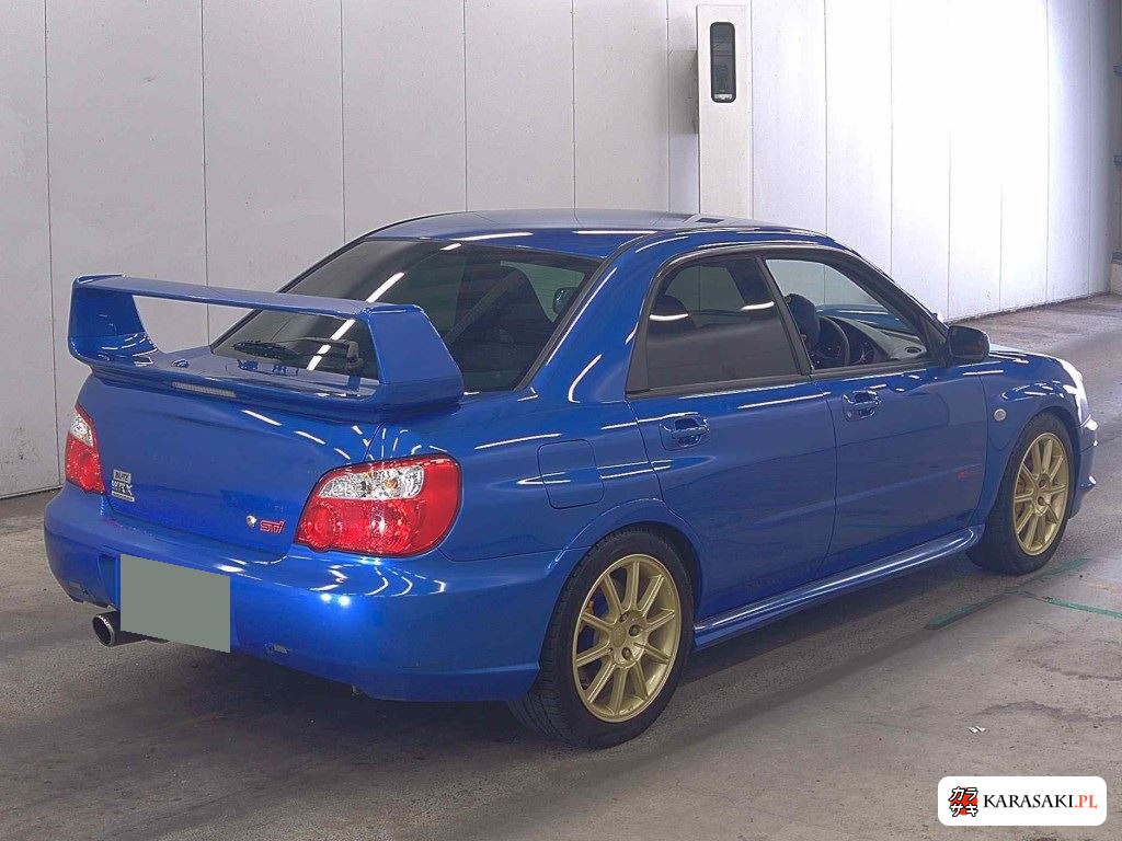 Subaru Impreza WRX 2005 z aukcji japońskiej