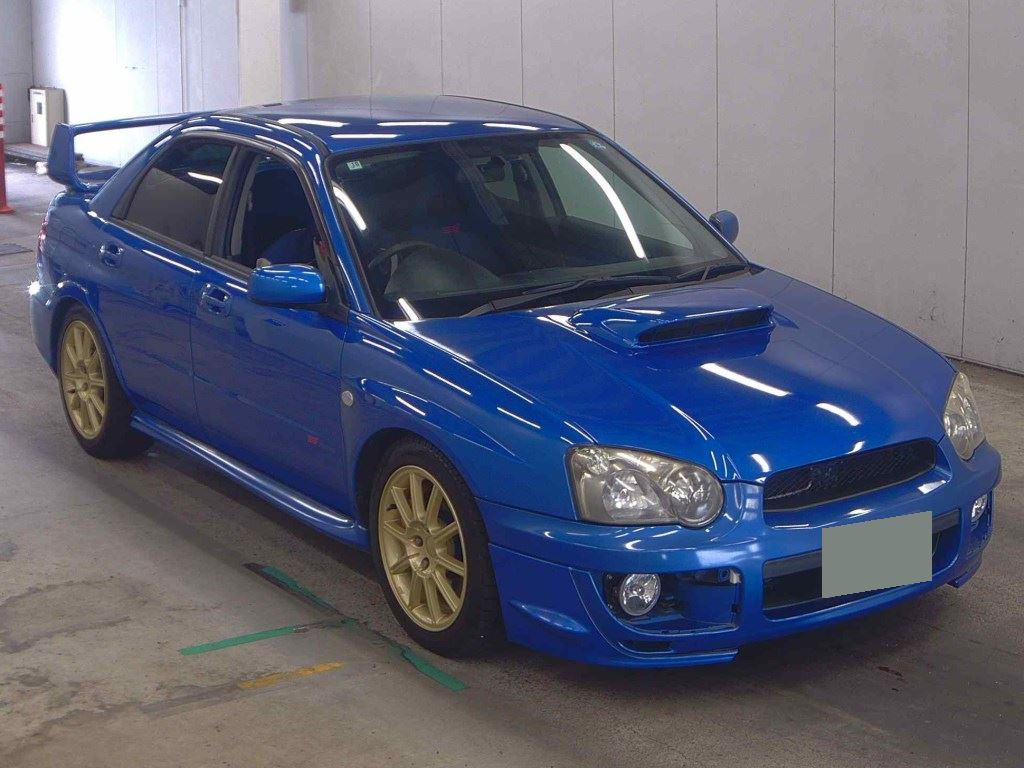 Subaru Impreza WRX 2005 z aukcji japońskiej
