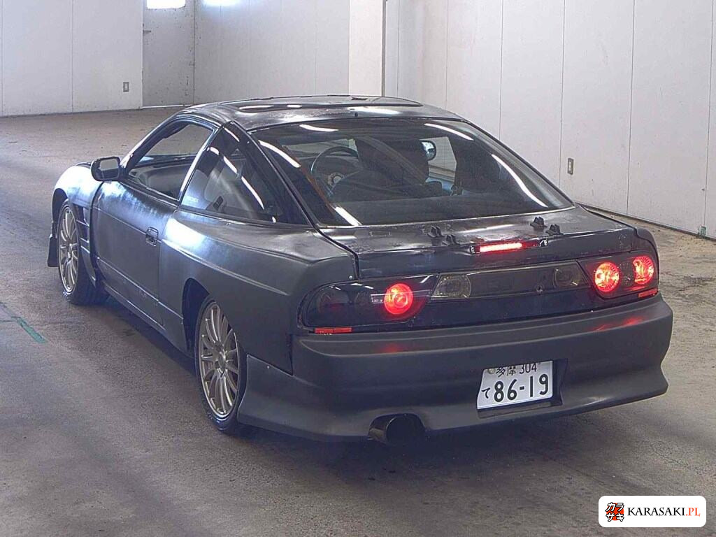 Nissan 180SX 1990 z aukcji japońskiej