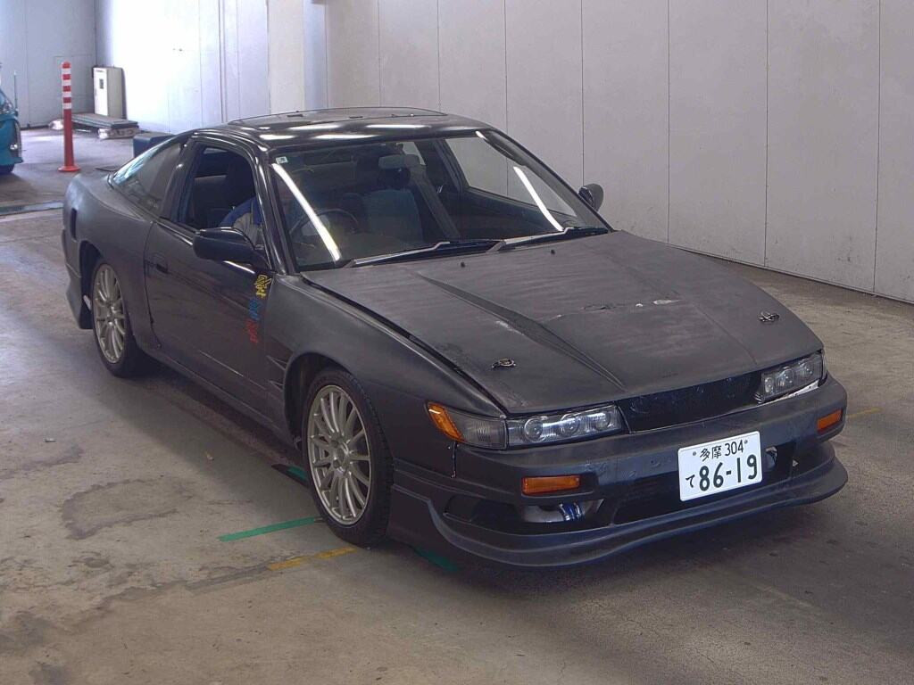 Nissan 180SX 1990 z aukcji japońskiej