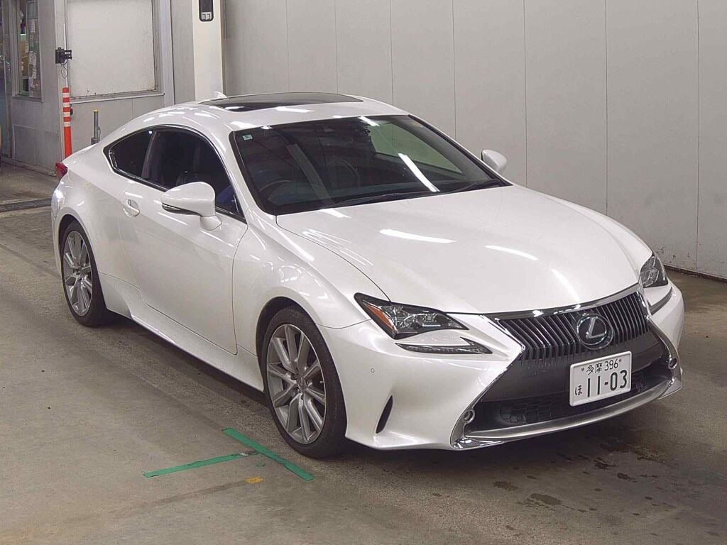Lexus RC 2014 z aukcji japońskiej