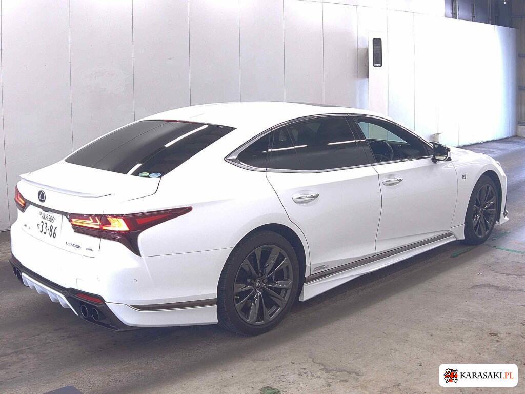Lexus LS 2021 z aukcji japońskiej