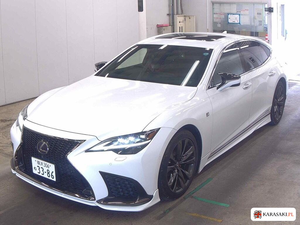 Lexus LS 2021 z aukcji japońskiej
