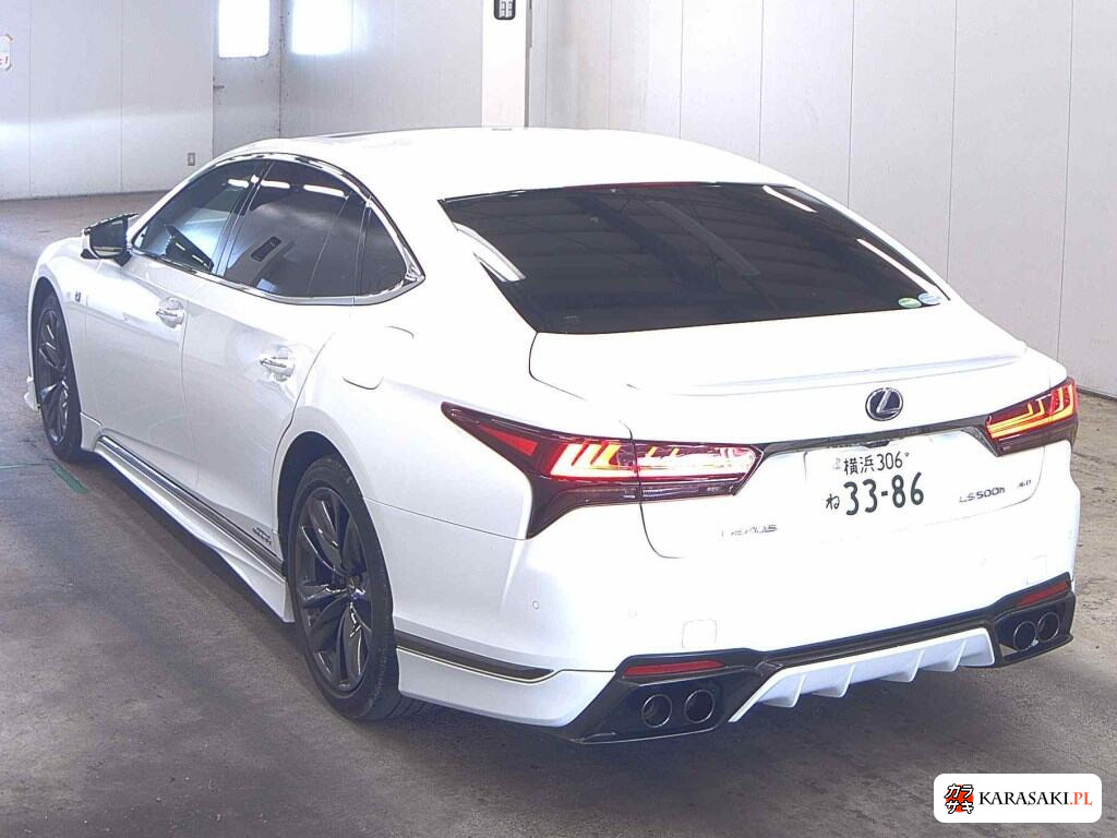 Lexus LS 2021 z aukcji japońskiej