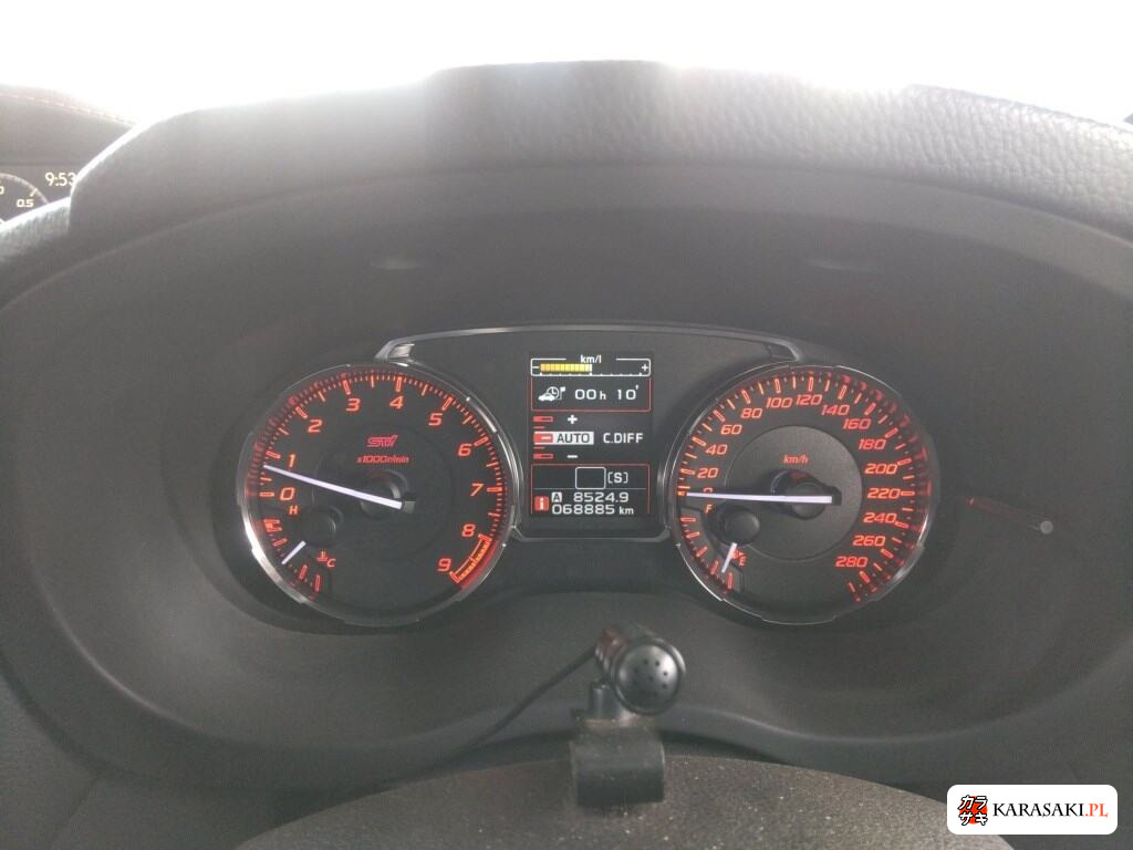 Subaru WRX STI 2015 z aukcji japońskiej