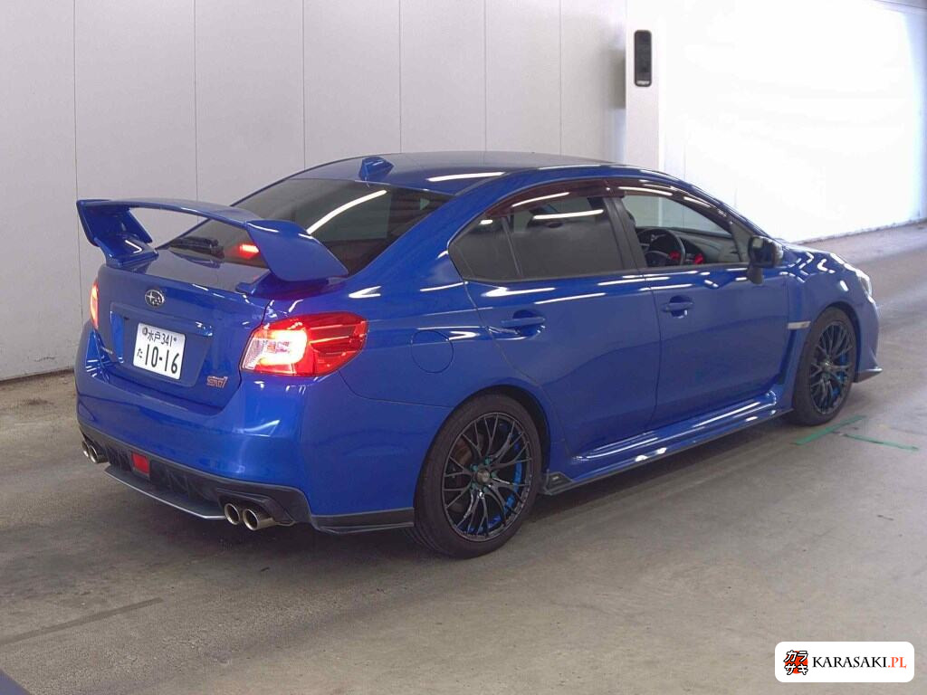 Subaru WRX STI 2015 z aukcji japońskiej