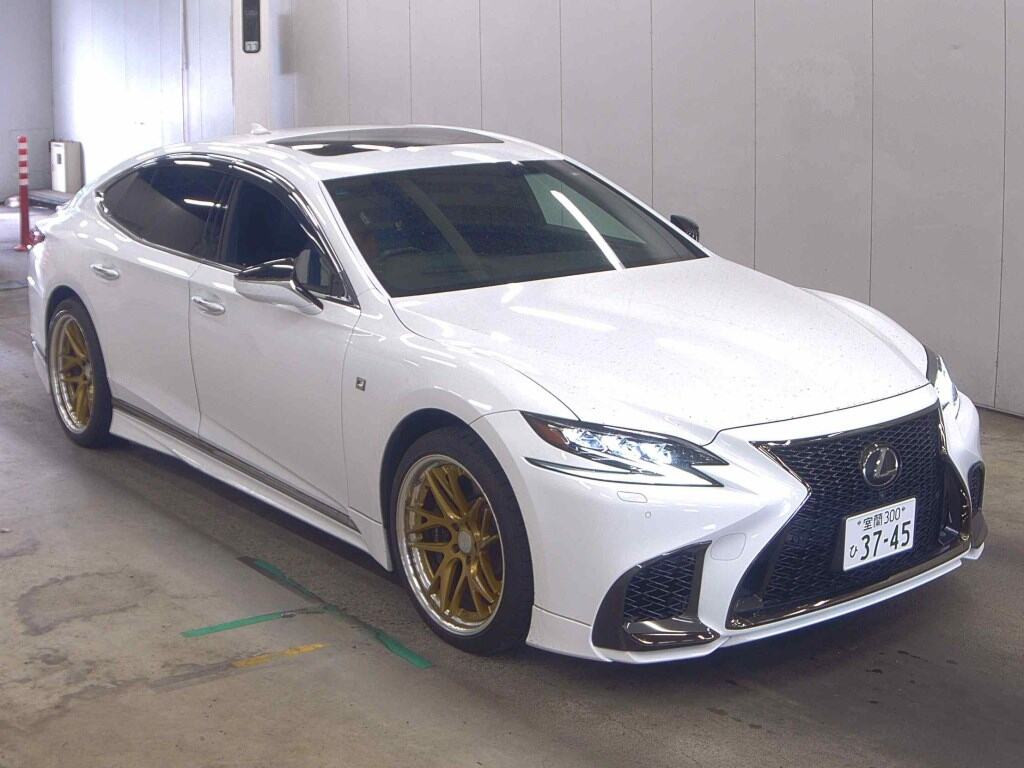 Lexus LS 2018 z aukcji japońskiej