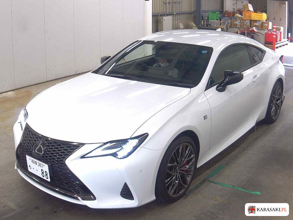 Lexus RC 2025 z aukcji japońskiej