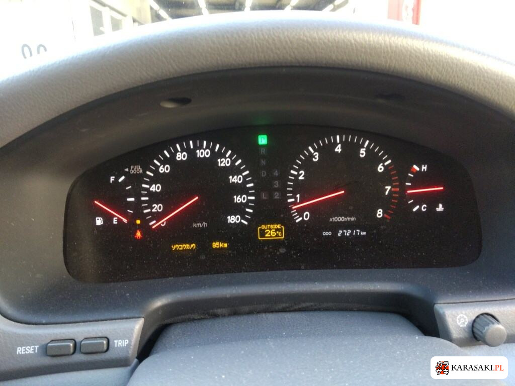 Toyota Celsior 2002 z aukcji japońskiej