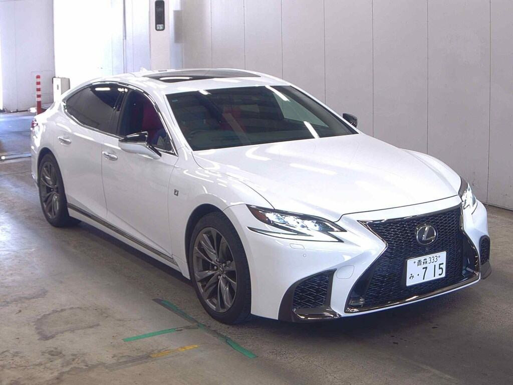 Lexus LS 2018 z aukcji japońskiej