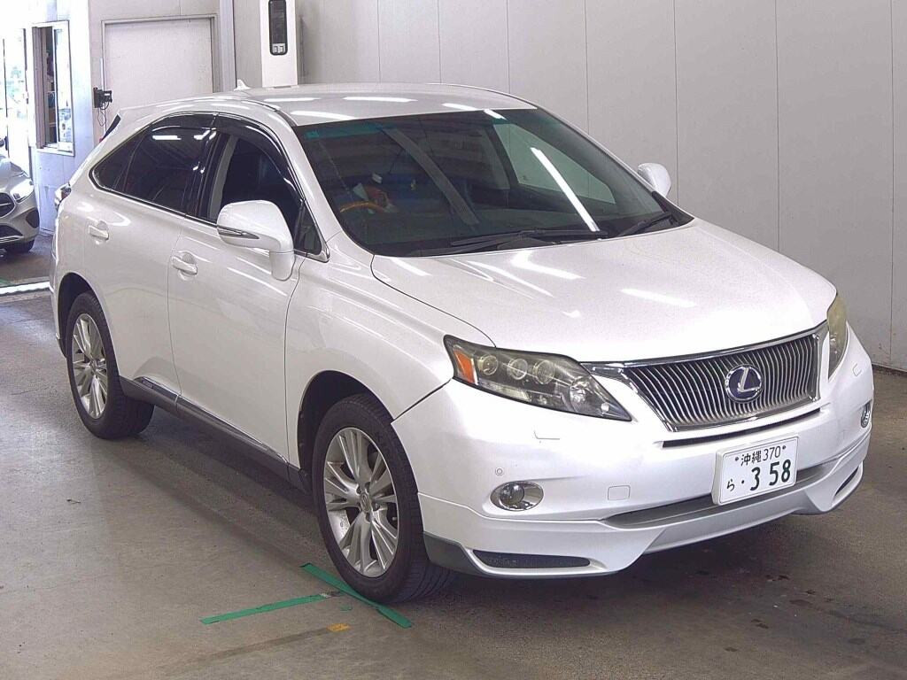 Lexus RX 2011 z aukcji japońskiej
