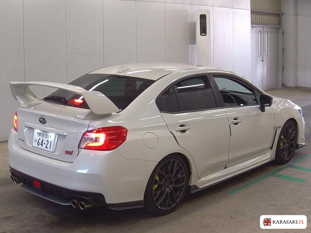 Subaru WRX STI 2018 from a Japanese auction