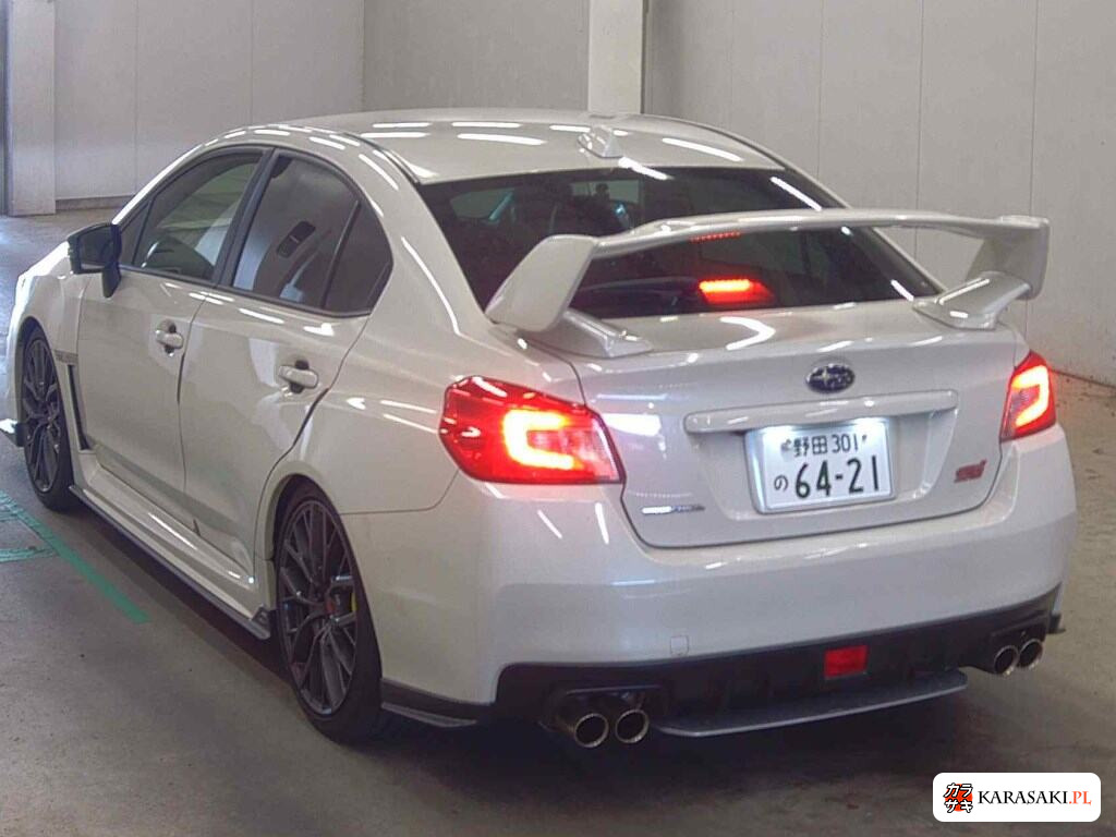 Subaru WRX STI 2018 from a Japanese auction