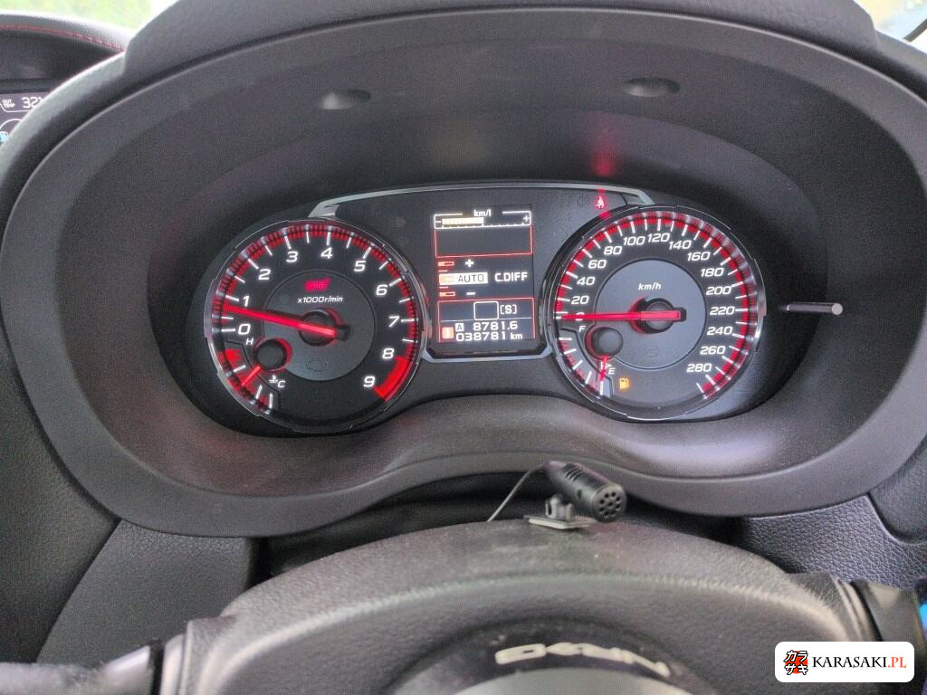 Subaru WRX STI 2018 z aukcji japońskiej