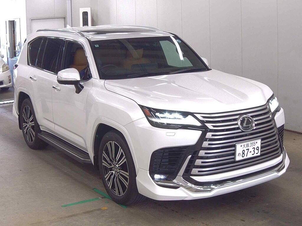 Lexus LX 2022 z aukcji japońskiej