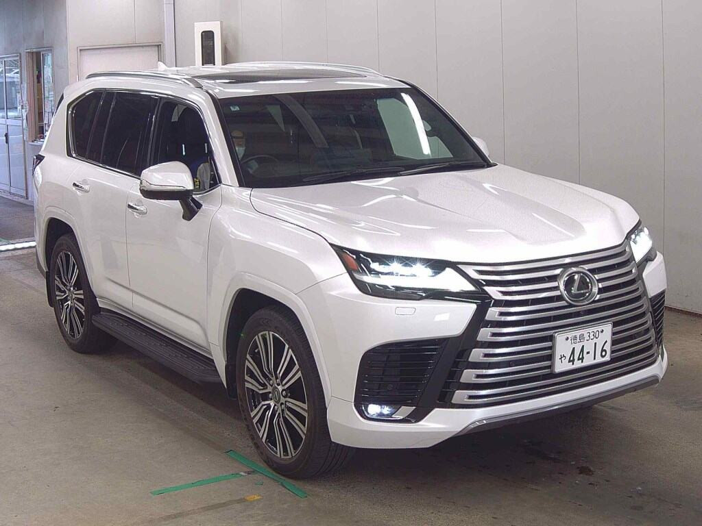 Lexus LX 2022 z aukcji japońskiej