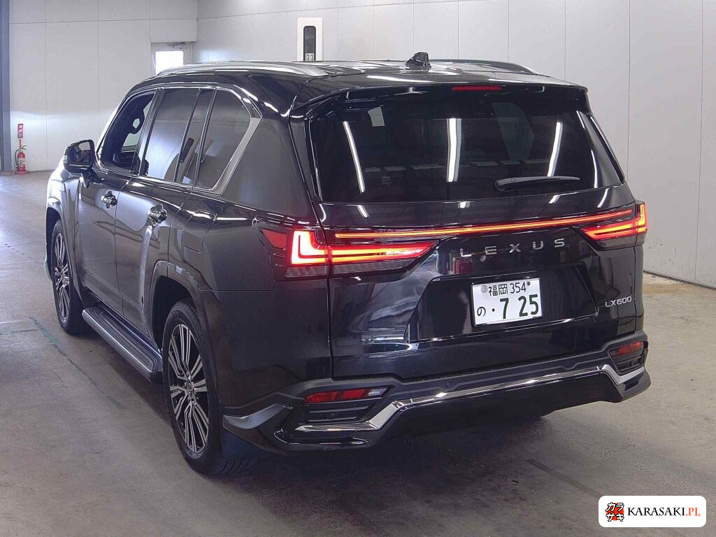 Lexus LX 2025 z aukcji japońskiej