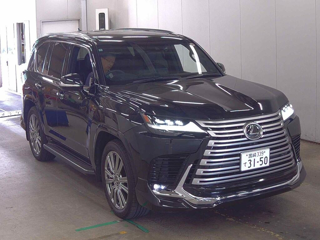 Lexus LX 2024 z aukcji japońskiej