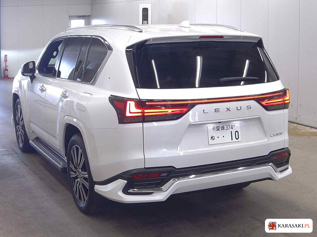 Lexus LX 2025 z aukcji japońskiej
