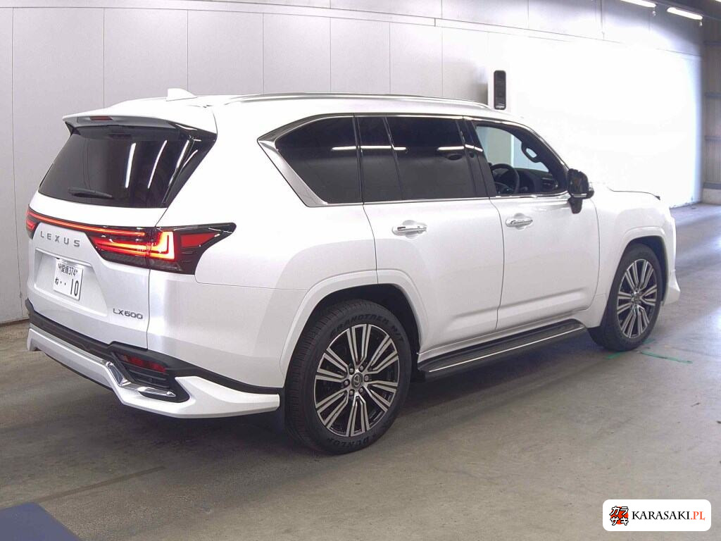 Lexus LX 2025 z aukcji japońskiej