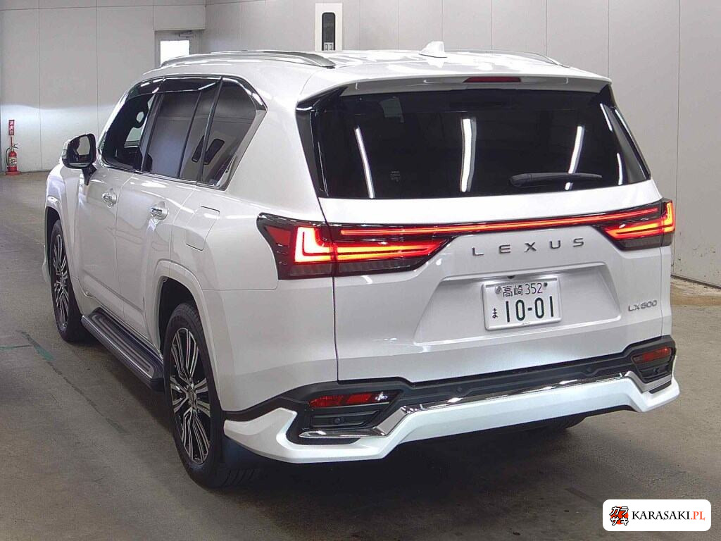 Lexus LX 2025 z aukcji japońskiej