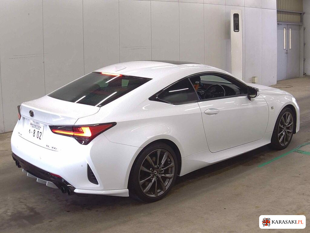 Lexus RC 2021 z aukcji japońskiej