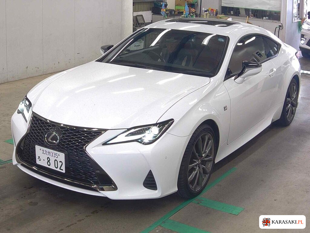 Lexus RC 2021 z aukcji japońskiej