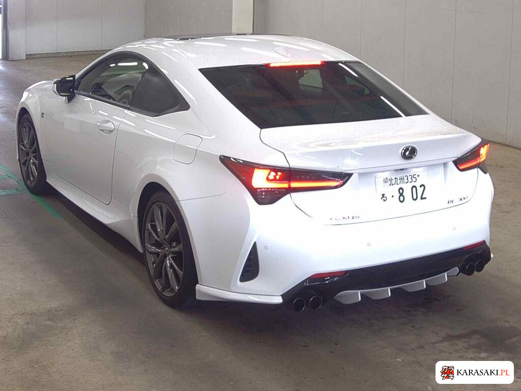 Lexus RC 2021 z aukcji japońskiej