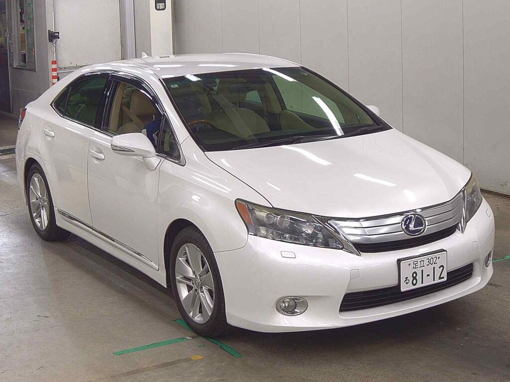 Lexus HS 2012 z aukcji japońskiej