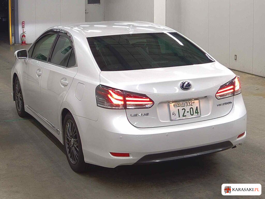 Lexus HS 2015 z aukcji japońskiej
