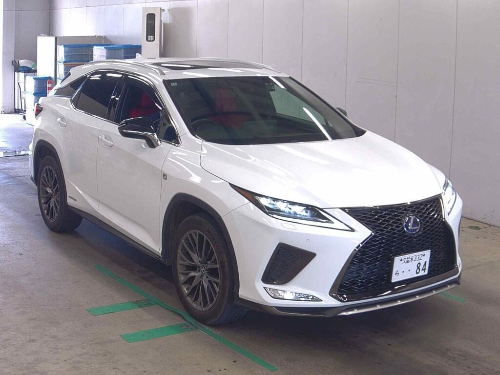 Lexus RX 2021 z aukcji japońskiej