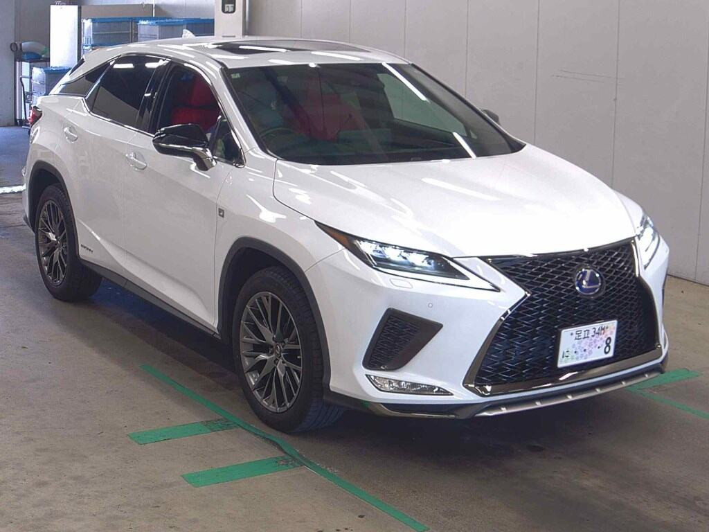 Lexus RX 2022 z aukcji japońskiej